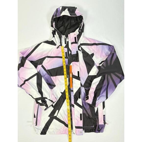 Volcom Nimbus Snowboard Ski Jacket Thermal Geometric Pattern Medium - Picture 8 of 13